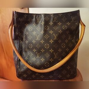 VINTAGE Louis Vuitton Monogram Looping GM Shoulder Bag